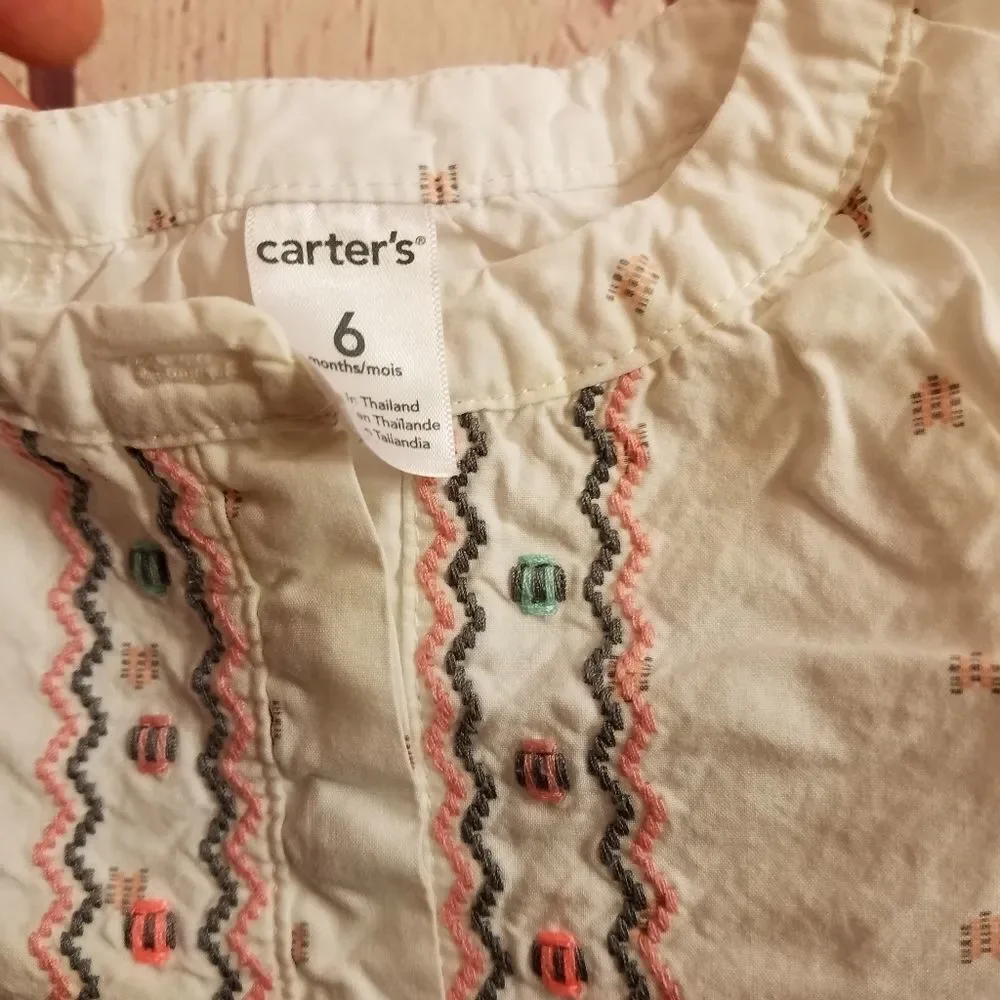 Carter's outfit 6 months